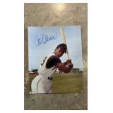 Al Oliver Autographed 8x10 Baseball Picture