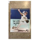Doug Drabeck Autographed 8x10 Baseball Picture