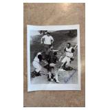 Bill Mazeroski Autograph Photo of his Game Winning World Series Homerun, Autograph is Partially Smudged at the End Pittsburgh Pirates
