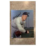 Bob Friend Autographed 8x10 Baseball Picture
