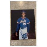 Dwight Doc Gooden Autographed 8x10 Baseball Picture