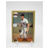 1987 Topps Will Clark Rookie Card San Francisco Giants