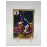 1987 Topps Bo Jackson Rookie Card Kansas City Royals Legend
