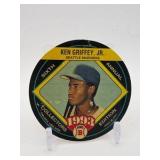 1993 King Meat Snacks Card Ken Griffey Jr. Card (Some Wear on Card)