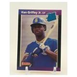 1989 Donruss Ken Griffey Jr. Rookie Card Seattle Mariners