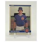 1984 Fleer Ryne Sandberg 2nd Year Card Chicago Cubs