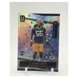 2019 Panini Unparalleled Za’Darius Smith Rookie Card Serial #’d 105/200 Green Bay Packers