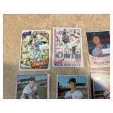 Dave Goltz Minnesota Twins Vintage Baseball Card Lot