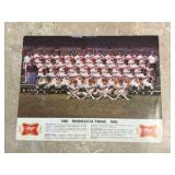 1980 Minnesota Twins Team Picture Team Issued