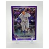 2022 Topps Chrome Update Series - Seiya Suzuki Purple Refractor Rookie Card