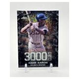 2016 Topps Chrome 3000 Hits Club Hank Aaron Milwaukee Braves Legend Hall of Fame