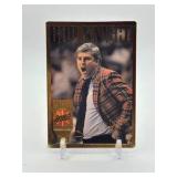 1994-95 Action Packed Basketball Hall of Fame - Bob Knight #12 Rookie Card Coach