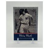 2001 Upper Deck - Pinstripe Exclusives Mickey Mantle Mickey Mantle New York Yankees