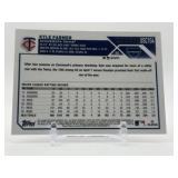 2023 Topps Chrome Update Series - Kyle Farmer Pink Refractor Minnesota Twins