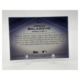 2022 Bowman - Chrome Bowman Scouts Top 100 Jordan Balazovic Rookie Card Minnesota Twins