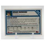 Brian Duensing Rookie Card Orange Parallel #