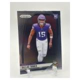 2024 Panini Prizm - Rookies Dallas Turner #324 Rookie Card Minnesota Vikings