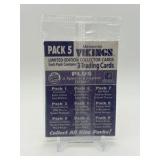 1999 Burger King Minnesota Vikings Card Pack Featuring Randy Moss