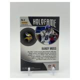 2021 Panini Mosaic - Holofame Randy Moss #4 Mosaic Prizm Minnesota Vikings Card