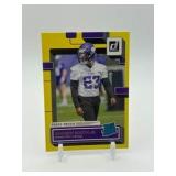 2022 Panini Donruss - Rated Rookie Andrew Booth Jr. #369 Press Proof Yellow Rookie Card Minnesota Vikings