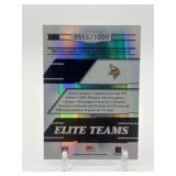 2006 Donruss Elite “Elite Teams” Insert Card Featuring Daunte Culpepper, Nate Burleson and Troy Williamson #’d 556/1000