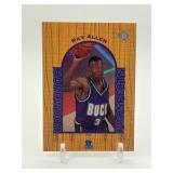 1996-97 Upper Deck UD3 - Hardwood Prospects Ray Allen #5 Rookie Card NBA