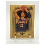 2008-09 Topps Hardwood Rookie Card- Brook Lopez #110 Wood Parallel #’d 216/299 NBA