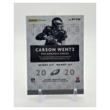 2020 Panini Donruss Optic - Donruss Threads Carson Wentz Jersey Card