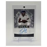 2018 Leaf Trinity - Clear Autographs J