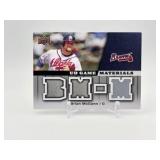 Upper Deck Brian McCann Game Used Jersey Card