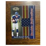 2006 Donruss Threads Brandon Marshall Rookie Jersey Card Serial #’d 375/500