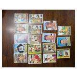 1967 Topps Baseball Card Lot, 17 Cards, Lower Grade