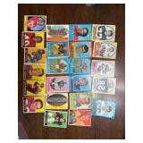 Vintage Football Card Lot, 23 Cards, Lower Grade, 1960’s, 1970s’s, 1980’s