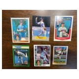 Vintage Minnesota Twins Card Lot, Kent Hrbek, Jim Perry, Jim Katt Six Cards in Lot