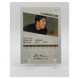 2001 Just Minors Tim Lincecum Rookie Card