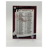 2001 Press Pass - Checklist Michael Vick Rookie Card