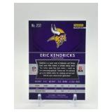 2015 Panini Prizm - Rookies Eric Kendricks #237 Blue Prizm Rookie Card