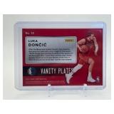 2020-21 Panini NBA Hoops - Vanity Plates Luka Dončić Holo