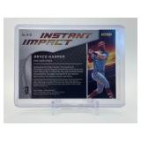 2020 Panini Prizm – Bryce Harper Instant Impact Insert Card Philadelphia Phillies