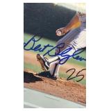 Autographed Picture of Minnesota Twins Legend and Hall of Famer Bert Blyleven MLB