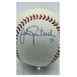 Johan Santana Autographed Baseball Minnesota Twins Legendary Pitcher