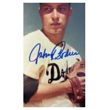 John Podres Autographed Team Photo, Brooklyn Dodgers Legendary Pitcher