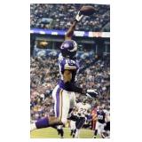 Xavier Rhodes Minnesota Vikings Team Issue Picture 8x10, small tear on side