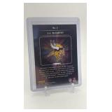 2024 Donruss Optic Light it Up Insert Card J.J. McCarthy Minnesota Vikings Card