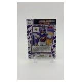 2023 Donruss Optic Chain Reaction Insert Card Justin Jefferson Minnesota Vikings Card