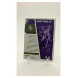 2018 Playoff Touchdown Sensation Insert Card Adam Thielen Minnesota Vikings Card