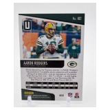 2019 Panini Unparalleled Aaron Rodgers Serial #’d 007/129 Green Bay Packers