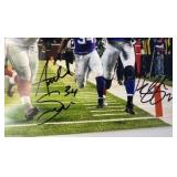 Harrison Smith and Andrew Sendejo Autographed Team Issue Picture Minnesota Vikings Legend