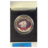 Joe Mauer 2006 Batting Champion Commemorative Coin, MLB Licensed, Minnesota Twins, Comes in Original Display Box and Plastic Case