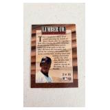 1994 Fleer Barry Bonds Lumber Company Insert Card